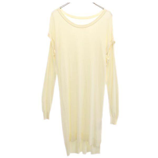MM6 Long sleeve knit one piece S White system Martin Margiela Tunics Women Used