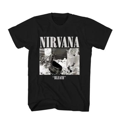 Nirvana 2026 Men's 100%Cotton Y2k Rock Band Graphic Hiphop Hawaiian Luxury Shirt Suitable for Both Men and Women Summer Tshirt