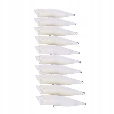 Body Wobbler Pike Zander Perch Do It Yourself For Painting 9Cm 10.5G 10X