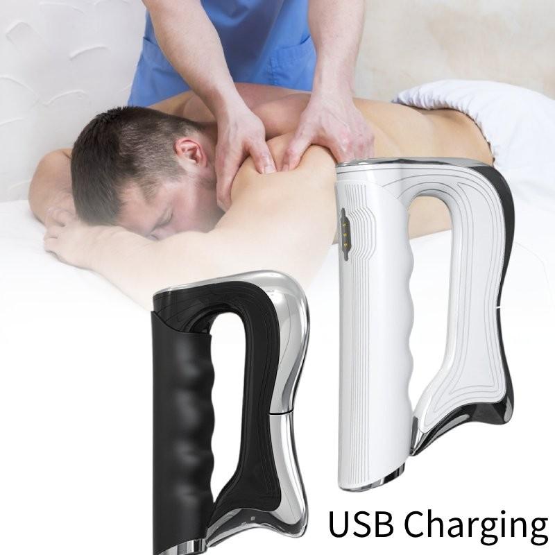 Charging Fascial Usb Cervical Massager Microcurrent Vibration Tool Massage