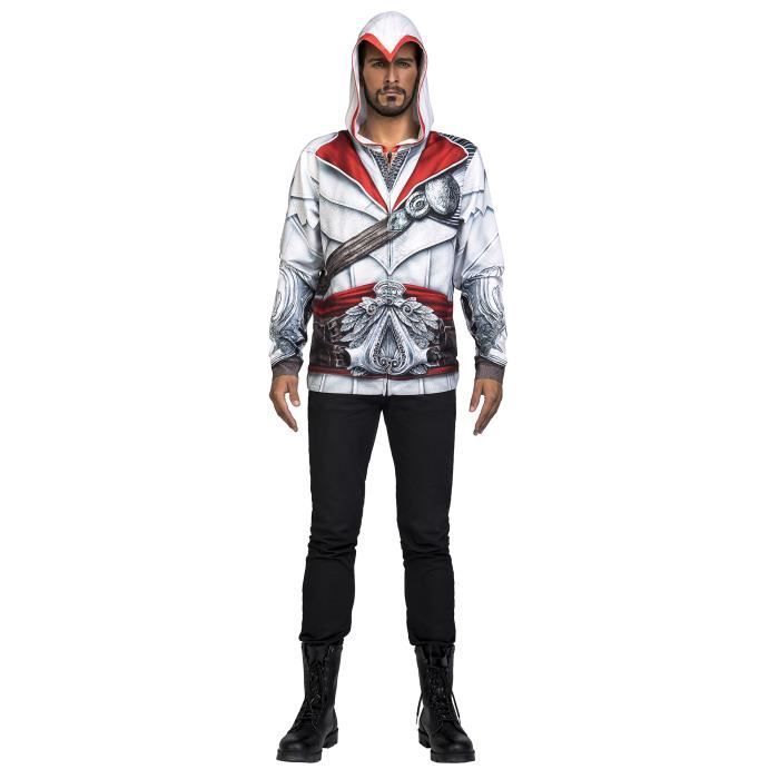 Kostým - Assassin's Creed - Ezio - Jedna velikost - Červená - Dospělý