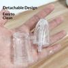 Manual Baby Nose Aspirator Hand Suction Device with Powerful Extraction Non Electric Compact Design for Infant Toddler Nasal Care