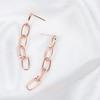 Oval Chain Earrings, Simple Retro Exaggerated Earrings, Popular Exaggerated Earrings In Europe and the United States