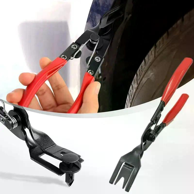 Car Headlight Repair Installation Tool Trim Clip Removal Pliers Van Door Panel Fascia Dash Interior Plastic Rivets Remover Tools
