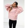 ZYLLO Herbst Winter Street Style Bequemes Lässiges Modisches Langarm-Sweatshirt Lammfell-Kapuzenpullover Damen Locker Überkopf