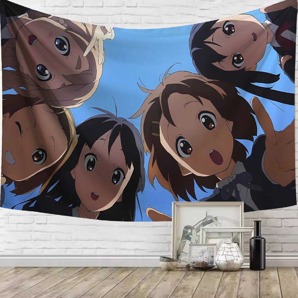 Cute Hot Girl Fashion Anime KKONS Tapestry Living Room Bedroom Gamer Room Decoration Large Luxury Tapestry