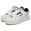 FILA Targa Leather Platform Low top Skateboard Shoes Unisex White Black Korean Style 1TM01822E_147