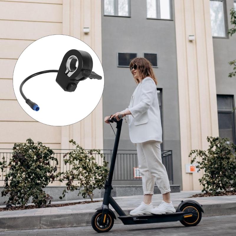 Scooter Throttle Speed Control Finger Throttle Plastic Electric Scooter Accelerators for Most Electric Scooter Enduring