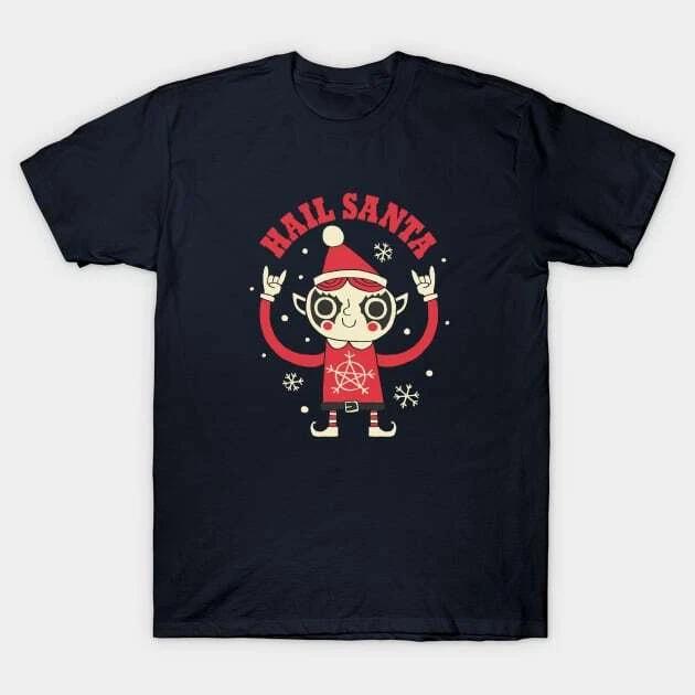 Hail Santa Made in Australia T-Shirt M