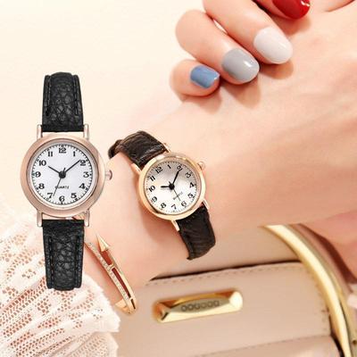Retro Korean Style Women's Watch - Simple, Cute & Thin-Strap Design for Students