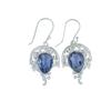Iolite Gemstone 925 Sterling Silver Jewelry Handmade Designer Earrings For Women CE-5-6