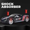 1:18 918 Spyder Martini Pagani Huayra Diecast Alloy Model Toys Car Doors Opened With Sound Light Miniature Vehice Adult Boy Gift