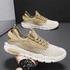 Summer Mesh Hollow Breathable Casual Shoes Light and Comfortable Sports Shoes Large Mesh Running Trendy Shoes