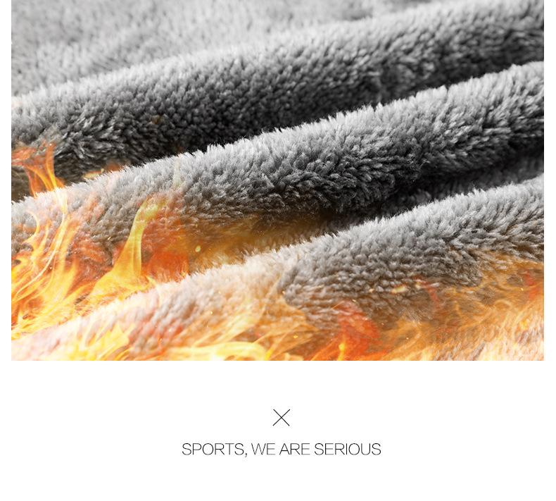 Jaqueta de Lã Sherpa Masculina Plus Size - Grossa, Quente, Estilo Outono/Inverno