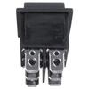 A84X-10 Pcs 6 Pin DPDT Black Button On/Off/On Rocker Switch AC 250V/15A 125V/20A