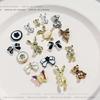 Nail Jewelry Luxury Alloy Nail Art Rhinestones Shiny Nail Crystals Diamond Gems