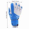 2pcs Adult Size 10 Goalkeeper Gloves Black Color Match Gloves  Soccer Match Play