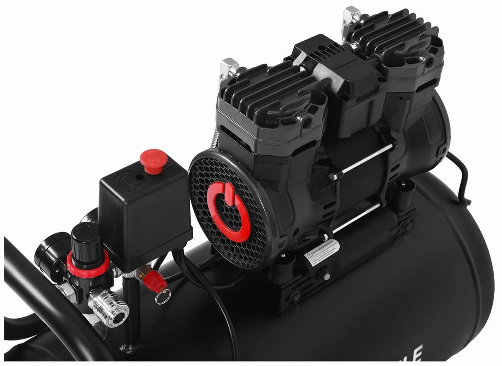 Kompresor Bezolejowy 50L 2500W | Kraft&Dele