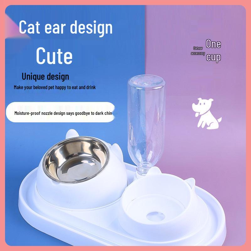 Pet Automatic Stainless Steel Water Feeder Bowl for Dogs & Cats