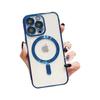Applicable To IPhone 15 Transparent Electroplating Magnetic Suction Apple X Full Cover Soft Shell Apple 11 Comes with Lens Film Protection Case