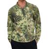 Men's Casual Retro Small V-neck Long-sleeved Top