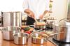 EBM Bistro Clad Pot 27cm Without Lid 3-layer Half-body