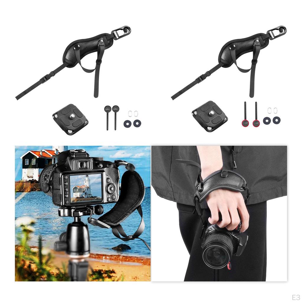 Camera Hand Strap 14 Inch Lightweight Gift Supplies Photographer Adjustable Aluminum Alloy Base