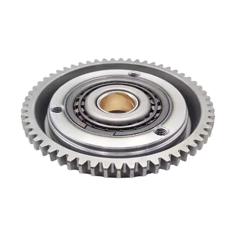 57T Motorcycle Starter Clutch Drive Gear Reliable Metal Overrunning Kit for CBS300 ZS172FMM-3A CB250-F Engines