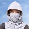 Dual Use Anti-UV Balaclava Hat Adjustable Sunscreen Full Face Cover  Riding