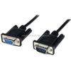 Straight Through DB9 9 Pin Serial RS232 M/F Male Female Cable 15ft Length