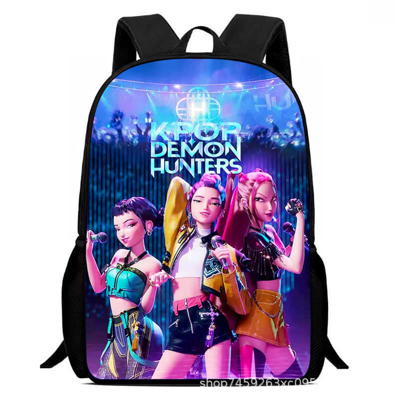 Kpop Witch Hunter Group Schoolbag High Definition Printing Casual Light Backpack Primary School