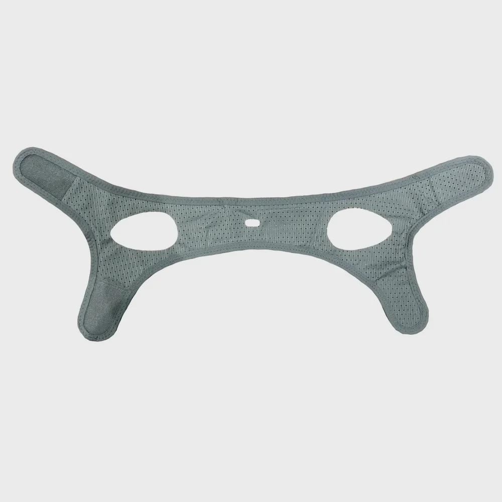 Breathable Mesh V-Face Anti-Snoring Sleeping Mask with Chin Support for Mouth Breathing Correction