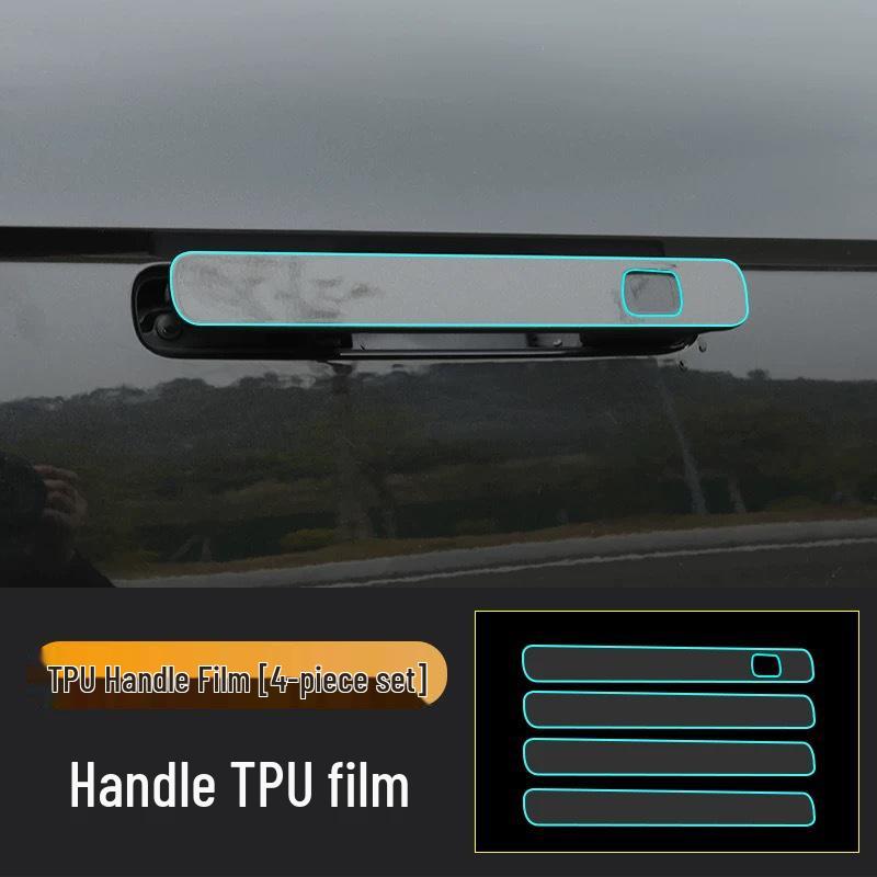 Lynk & Co 09 EMP Interior Protective Film for 2025-26: Center Console, Gear Shift, Navigation Screen, Dashboard - Anti-Scratch TPU