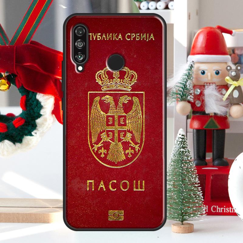 Flag of Serbia Serbian For Huawei Nova 7i 8i 11i 12i 12s Y73 Y70 Y90 Y60 Y72 Y61 Y91 9 10 SE P30 Pro P40 Lite Case