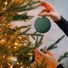 12 Pcs  6cm Christmas Ball Ornaments Creative Texture Xmas Tree Hanging Pendant Home Decor Xmas Party Noel Navidad Decoration