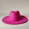 Cappelli Fedora Rancher in Camoscio Vegano Cappelli Vuoti per Burning Cuore Multicolore a Forma di Cappello 9.5cm Ala Unisex Cappello Jazz Cappello da Chiesa