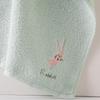 KING SHORE Children's Embroidered Cotton Face Towel Set