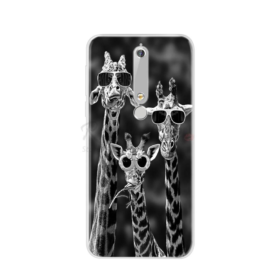 For Nokia 6.1 Nokia6.1 Phone Case Soft TPU Silicone Case For Nokia 6.1 2018 / For Nokia 6 2018 TA-1068 TA-1043 Case Back Cover