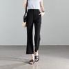 SOFSIL Women's High-Waist Flared Cropped Pants