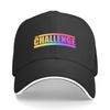 Rainbow MTV The Challenge Real World Road Rules Baseball Cap Black Foam Party Hat Thermal Visor Designer Hat Male Womens