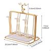 Coffee Mug Holder 6 Hook for Counter Tabletop Display Rack