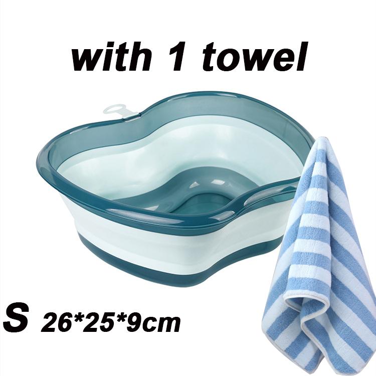 Portable Thickened Basin Apple Shape Design With Hanging Hole Durable Folding Basin For Facial Cleansing, Laundry Outdoor Travel