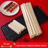 Candied Hawthorn Bamboo Skewers - Thick, Disposable Skewers for BBQ and Grilling