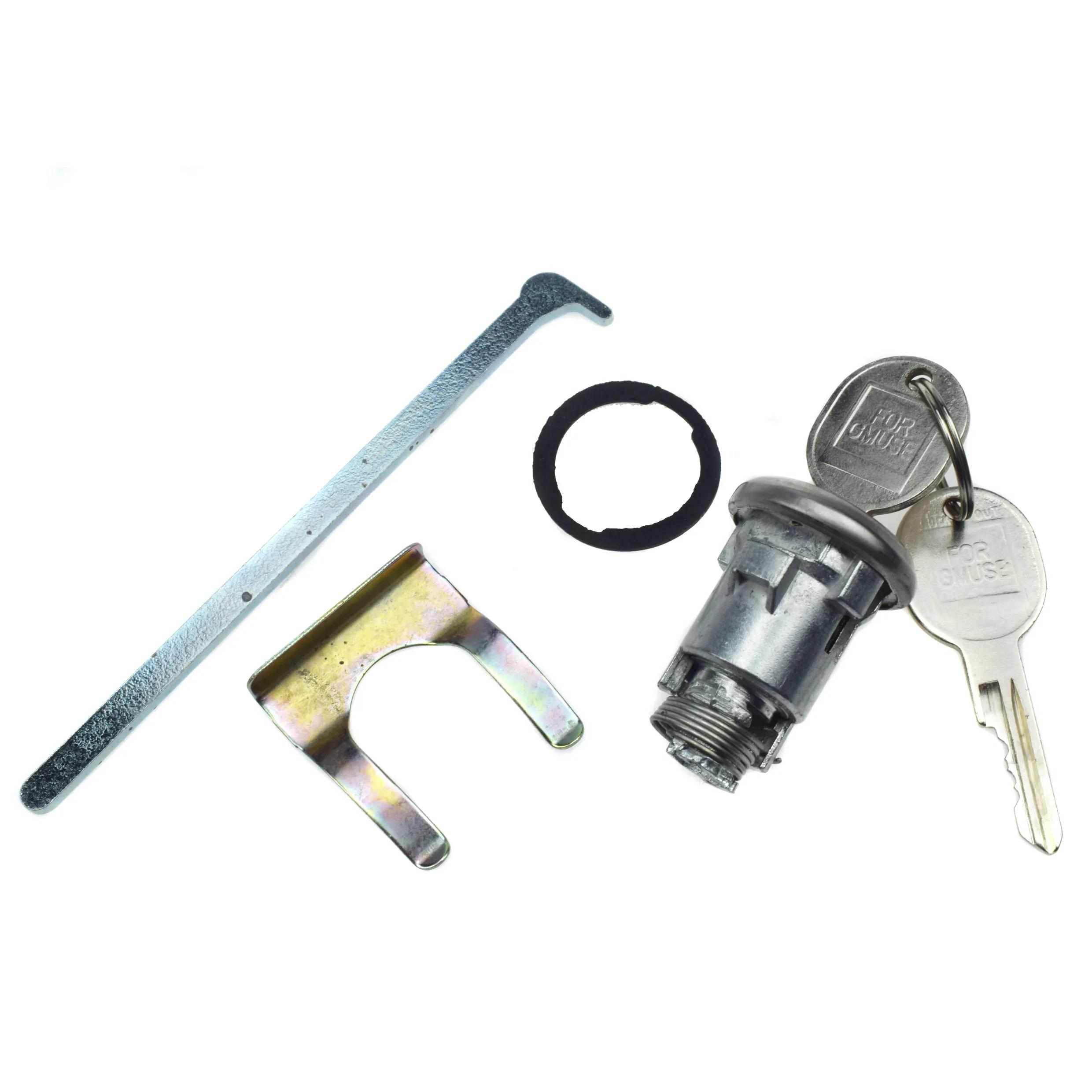 Ignition or Door or Trunk Lock Cylinder Keys Barrel Kit For Chevrolet Buick GMC Cadillac Pontiac Oldsmobile Camaro Impala Malibu Trunk Lock
