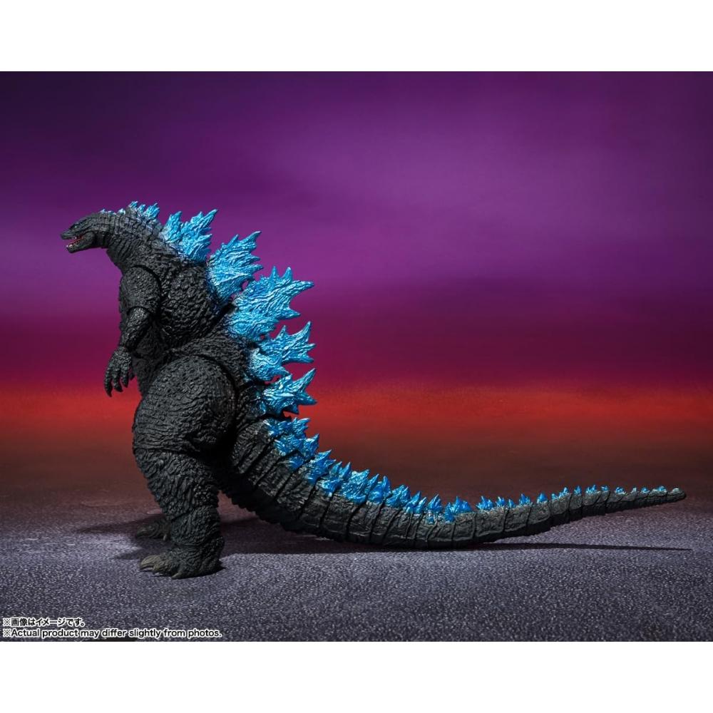 SH. Monster Arts GODZILLA FROM GODZILLA x KONG: NOVÁ ŘÍŠE (2024) Pohyblivá figurka Godzilla x Kong New Empire přibližně 160 mm PVC lakovaná