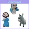 Jesus Plush Toy 32cm/12.6in Cartoon Style Crystal Ultra Soft Customizable Design