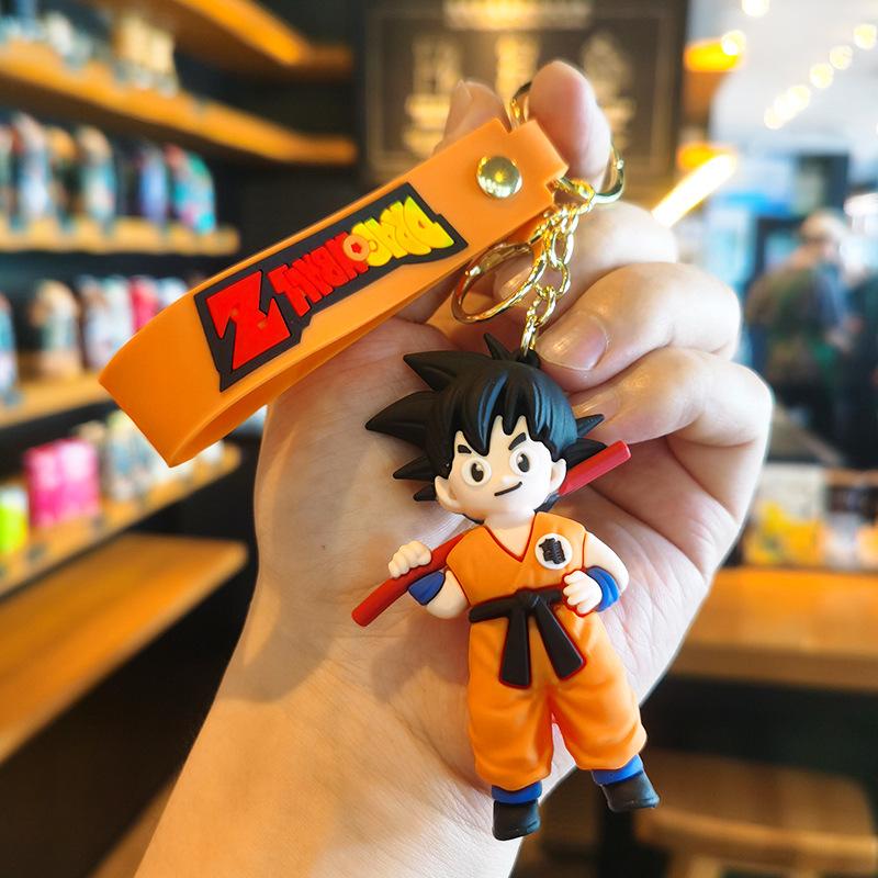 3rd Generation Dragon Ball Goku Keychain Cartoon Cute Gift Present Loong Boat Festival Claw Machine Cute Personalized Gifts Y2k