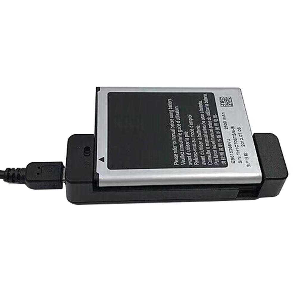 Încărcător universal de baterie reglabil Indicator LED pentru încărcător de baterie smartphone de 6-9 cm Încărcător convenabil de baterie pentru telefon