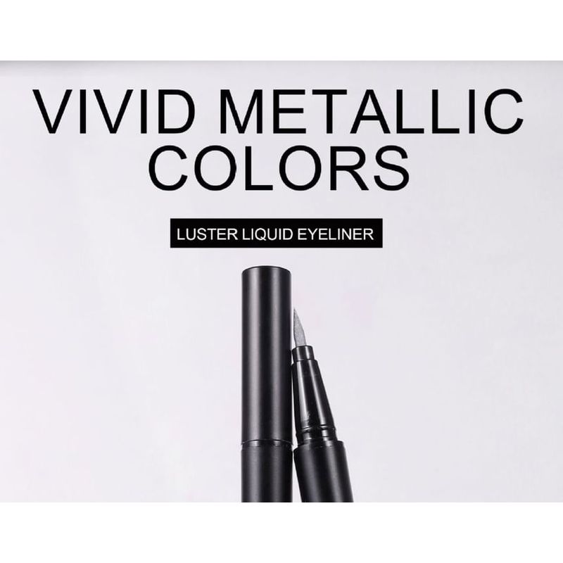 HANDAIYAN - Vivid Metallic Luster Liquid Eyeliner - 10 Colors