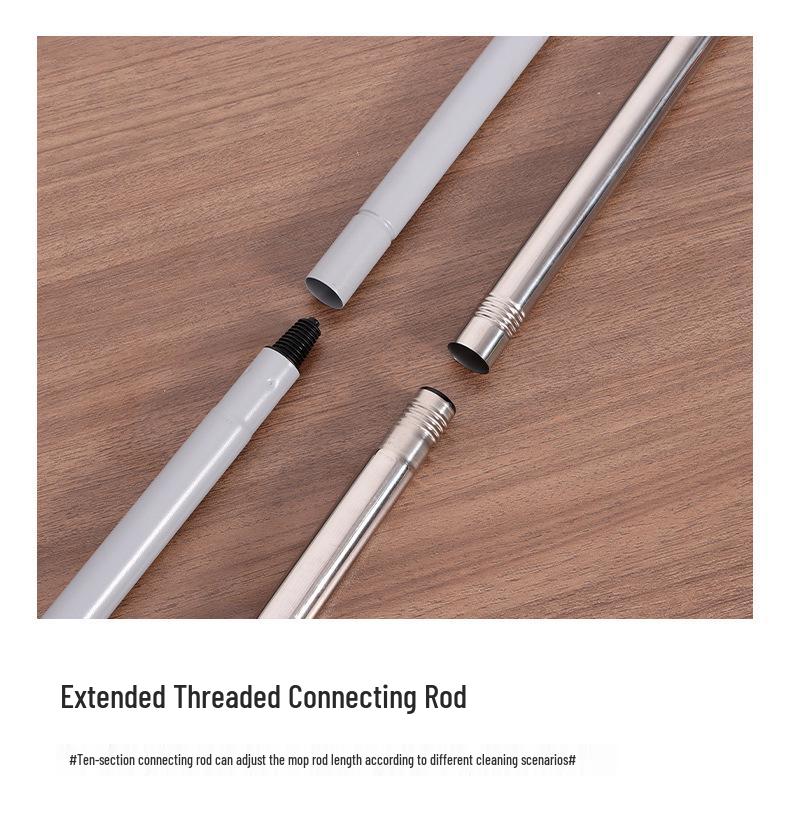 Dual-Sided High-Rise Glass Cleaning Wiper: 2-in-1 Splicing Pole & Window Scraper Artifact